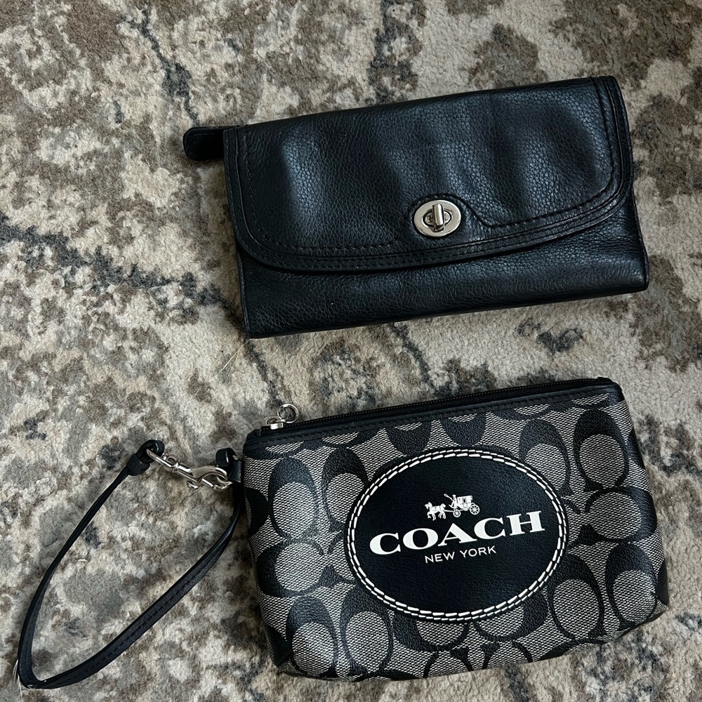 Coach Wrislet & Wallet set